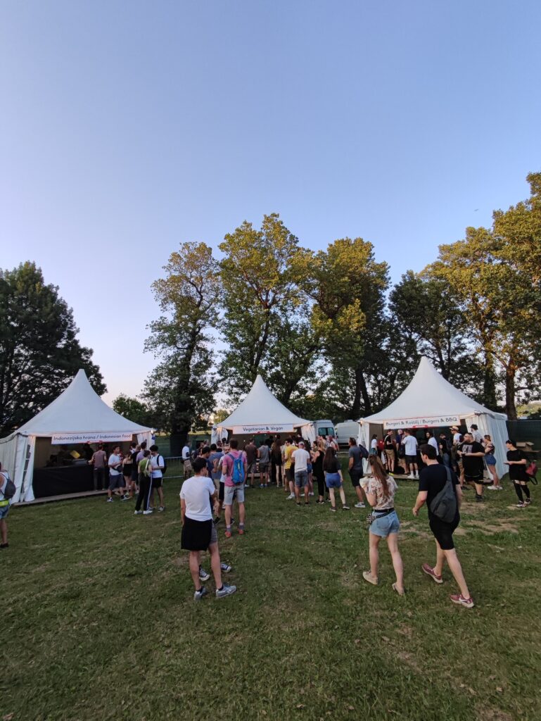 InMusic Festival - food area